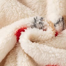 Baby Girl Arctic Velvet Cherry Romper - image 7