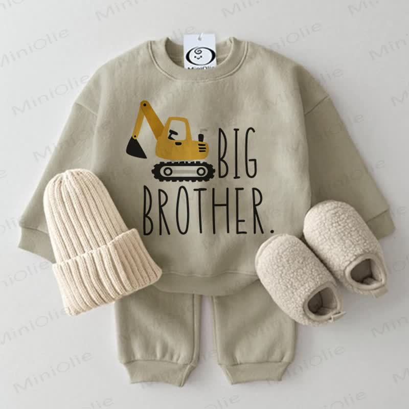 BIG BROTHER Baby Car Grey Green 2-piece Set - Grey Green - 2-3T - image 1