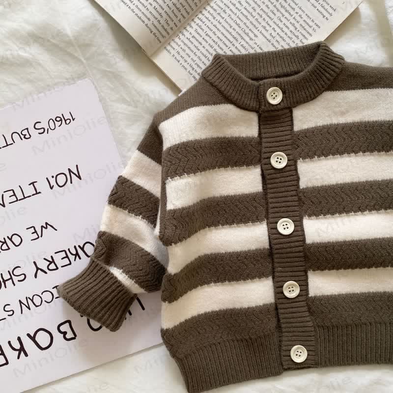 Baby Boy Stripe Crew Neck 2-piece Set - image 11