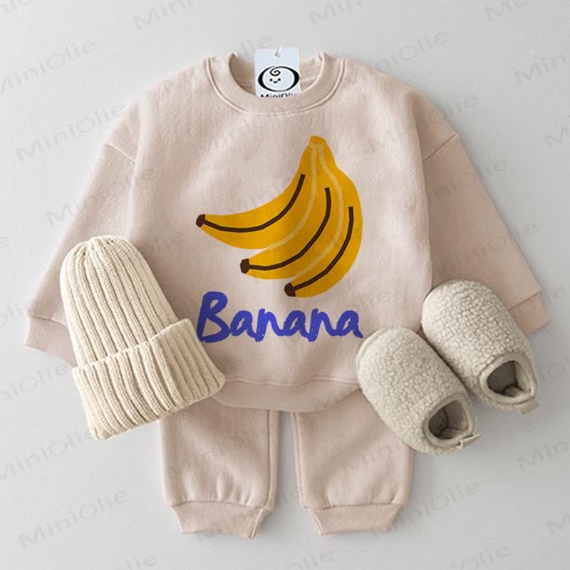 BANANA Baby Beige 2-piece Set - Beige - 2-3T - image 1
