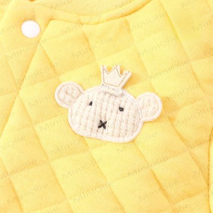 Baby Solid Color Quilted Vest Outerwear - image 9