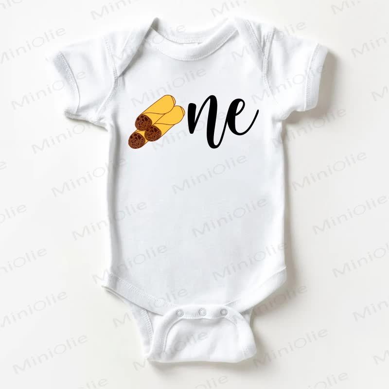 ONE Baby White Bodysuit - White - 18-24M - image 1