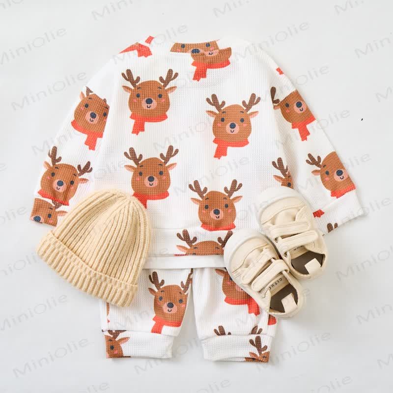 Baby Toddler Reindeer 2-piece Set - image 4