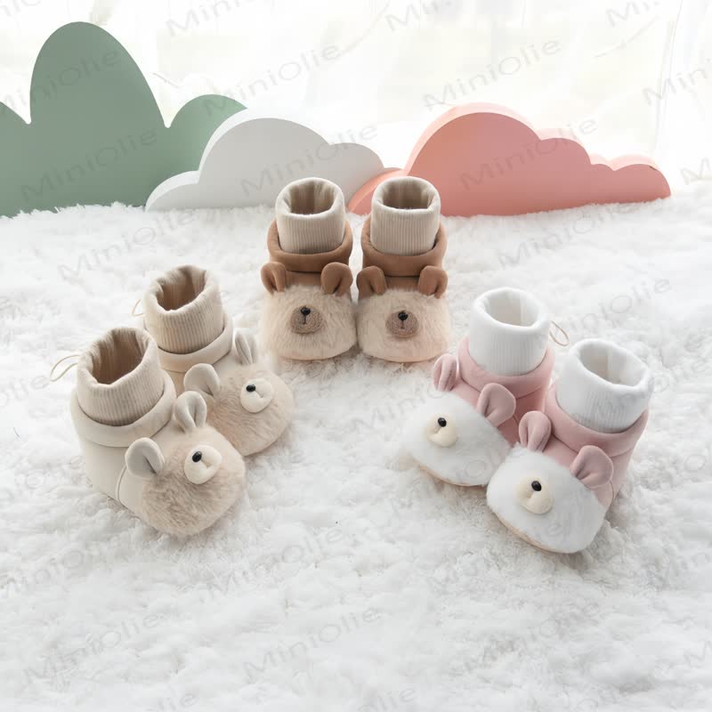Baby Bear Fleece Booties - image 2