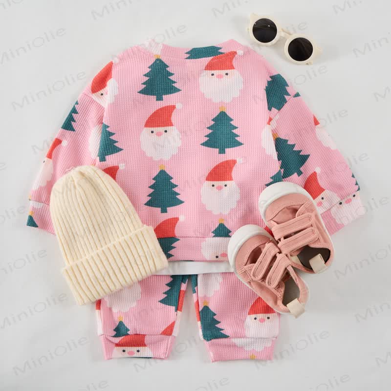 Baby Pink Santa Claus Tree 2-piece Set - image 3