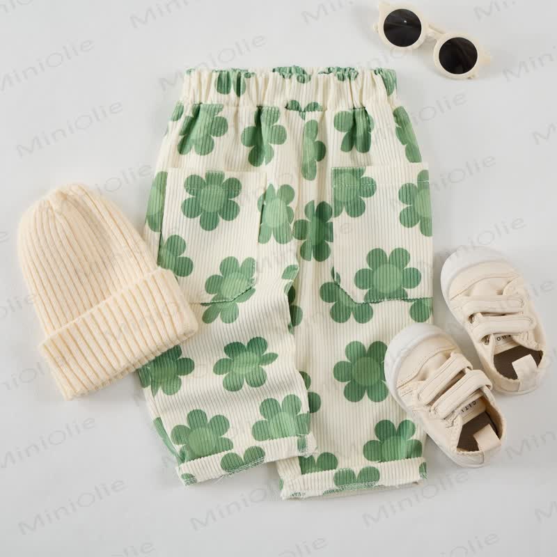 Baby Toddler Floral Pants - image 3
