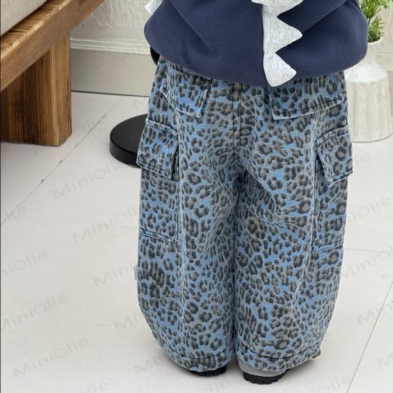 Baby Toddler Dinosaur Top Or Leopard Print Worker Pants - image 4
