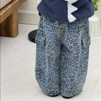 Baby Toddler Dinosaur Top Or Leopard Print Worker Pants - image 4