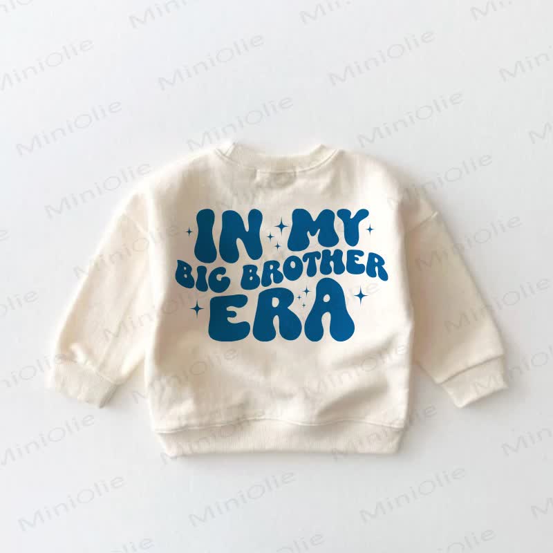 IN MY BIG BROTHER ERA Baby Cream Sweatshirt - image 2