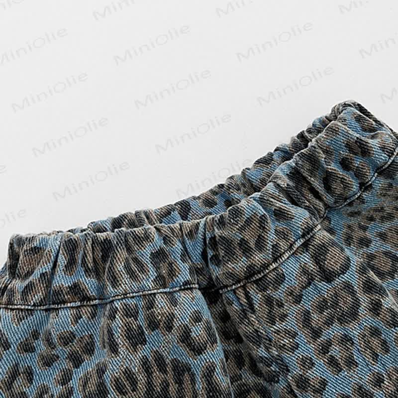 Baby Toddler Dinosaur Top Or Leopard Print Worker Pants - image 7