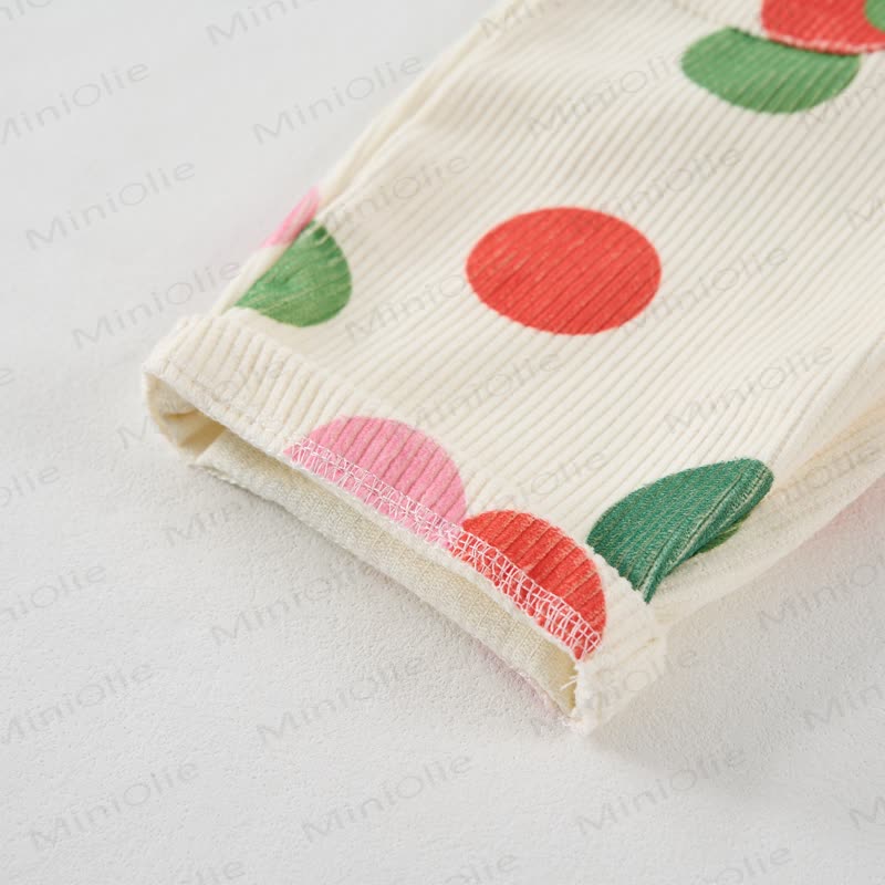Baby Toddler Polka Dot Beige Pants - image 7