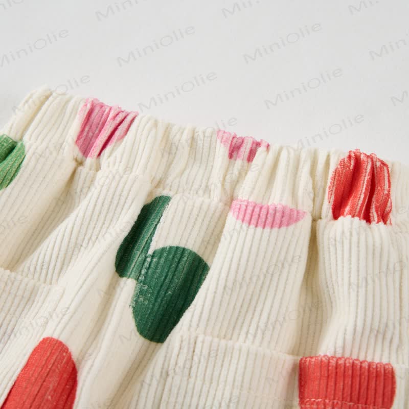 Baby Toddler Polka Dot Beige Pants - image 4