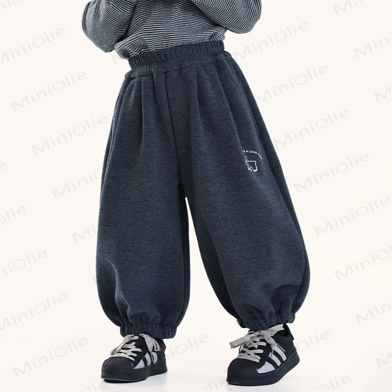 HAVE A GOOD TIME Toddler Kid Boy Bunny Fleece Pants - image 2