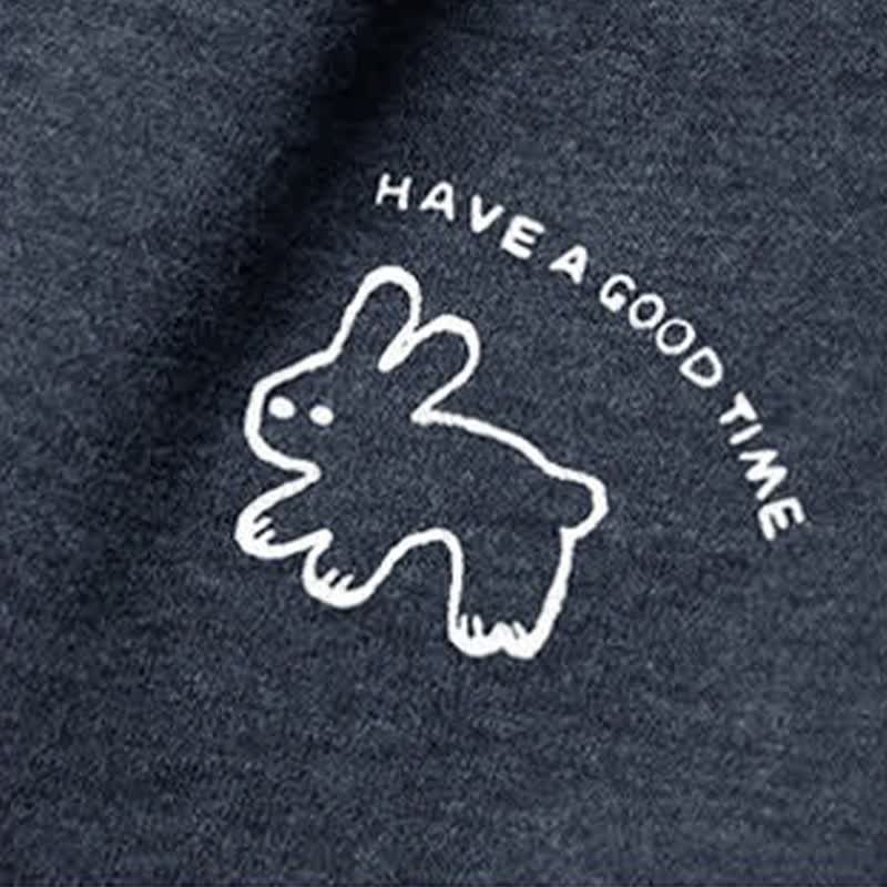 HAVE A GOOD TIME Toddler Kid Boy Bunny Fleece Pants - image 7