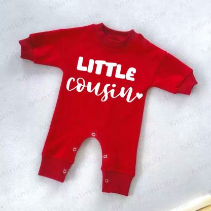 LITTLE COUSIN. Baby Red Romper - Red - 2-3T - image 1