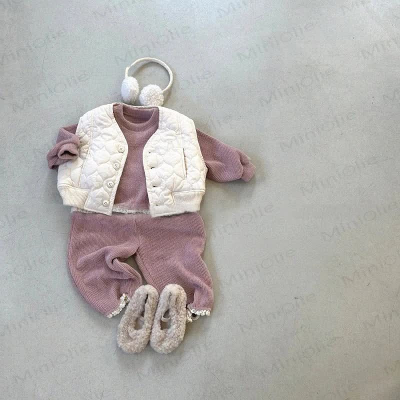 Baby Toddler Heart Flower 2-piece Set - image 2