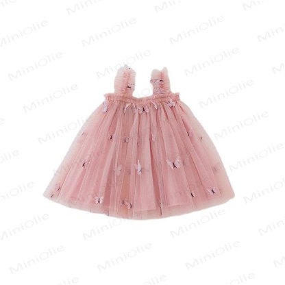 Toddler Girl Bow Mesh Sleeveless Tutu Dress - image 6