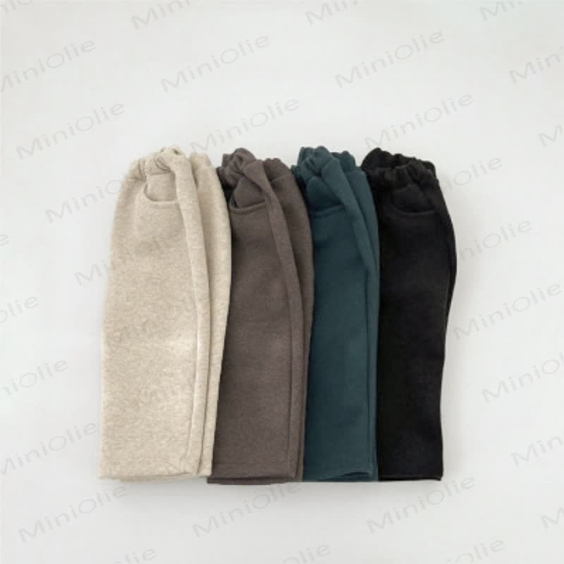 Baby Boy Fleece Solid Color Pants - image 1