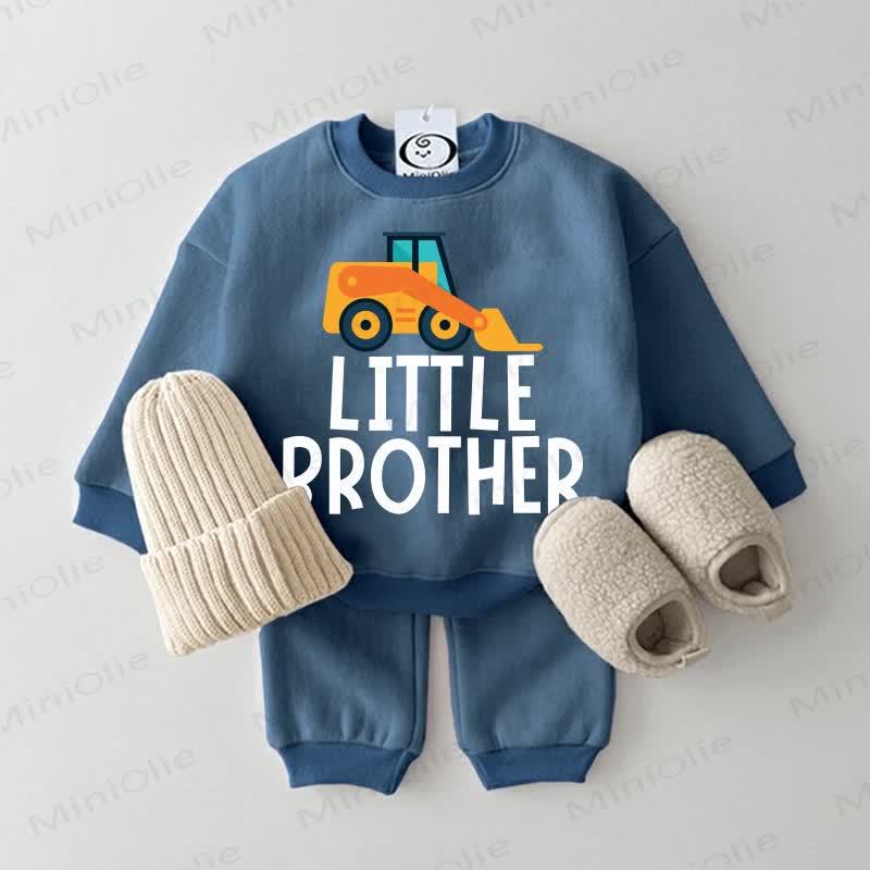 BIG/LITTLE BROTHER Baby Sweatsuit 2-piece Set - image 2