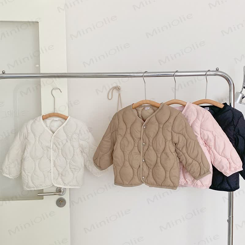 Kid's Solid Color Lightweight Outerwear  - image 1