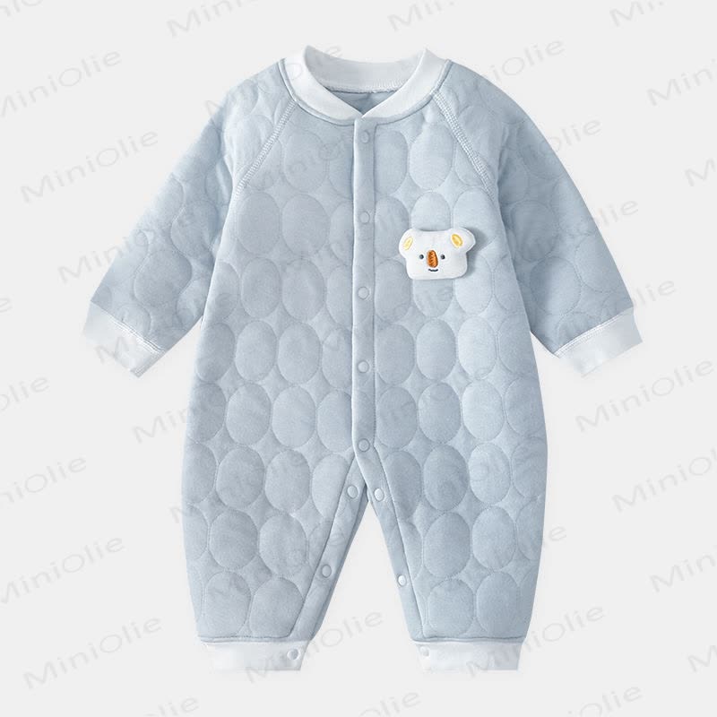Baby Koala Chest Warmer Romper - Blue - 18-24M - image 2