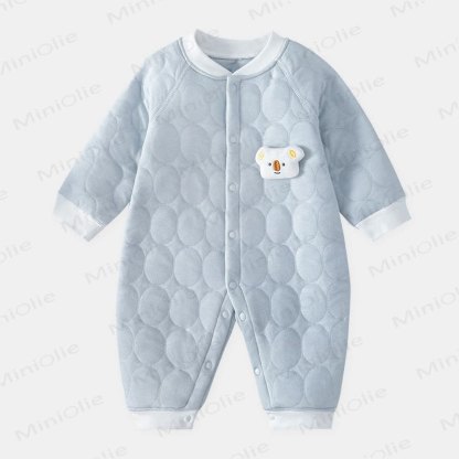 Baby Koala Chest Warmer Romper - Blue - 18-24M - image 2