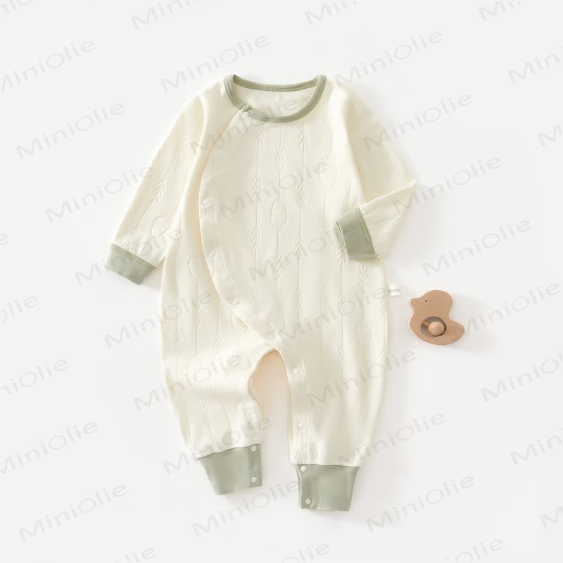Baby Purelysoft Pajamas Romper - Green - 18-24M - image 2