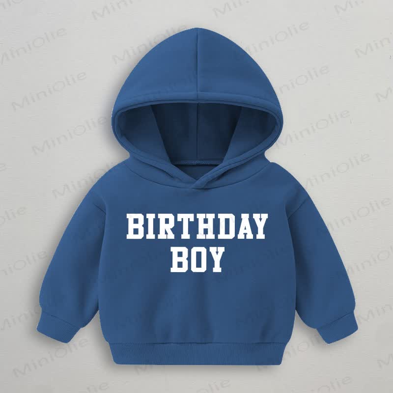 BIRTHDAY BOY Baby Blue Sweatshirt - Blue - 3-5T - image 1