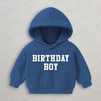 BIRTHDAY BOY Baby Blue Sweatshirt - Blue - 3-5T - image 1