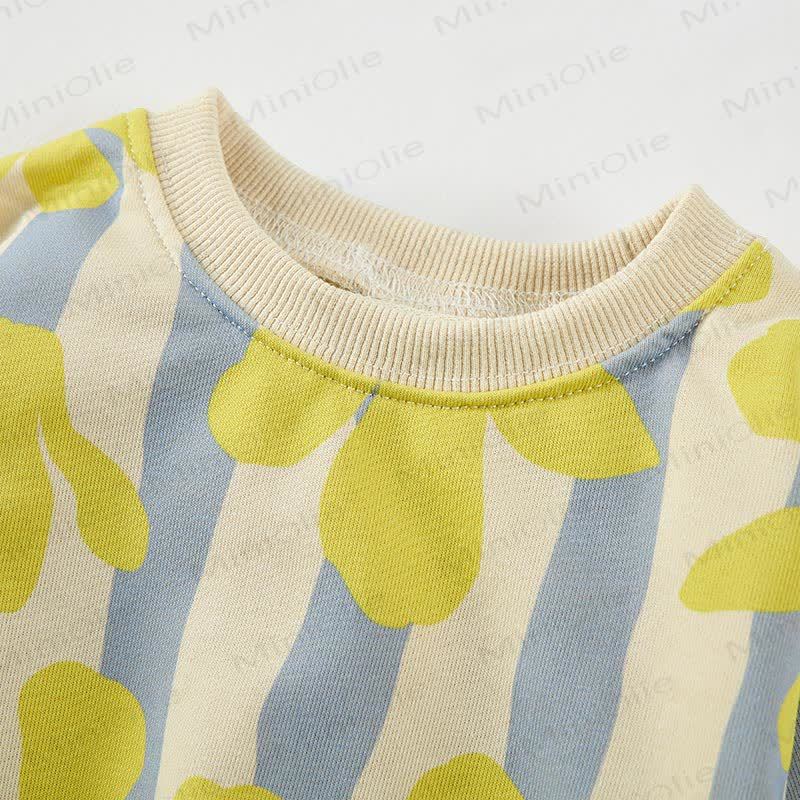Baby Yellow Flower Beige 2-piece Set - image 5
