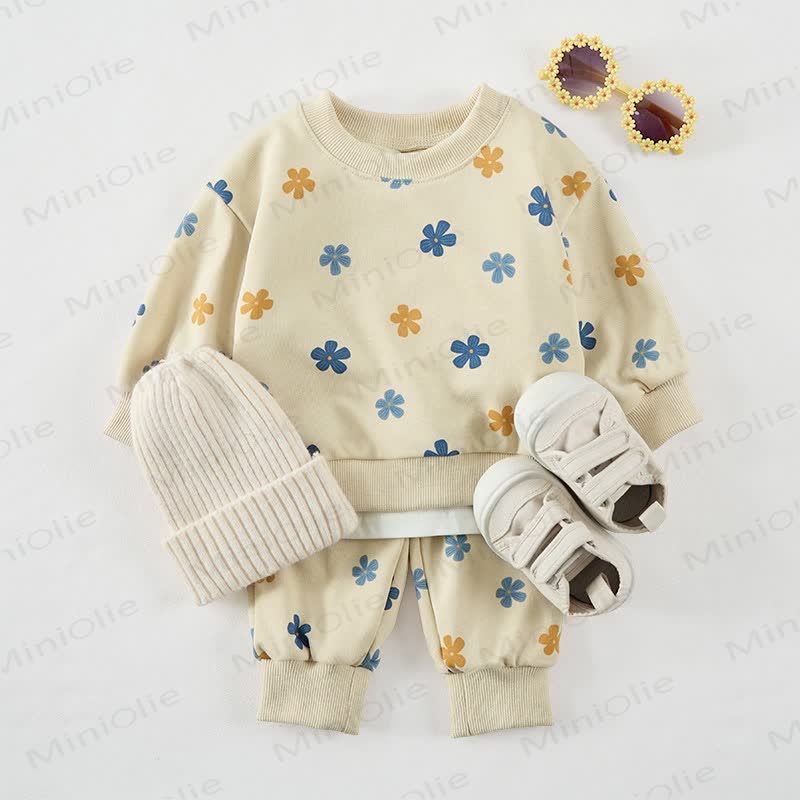 Baby Flower Beige 2-piece Set - image 2