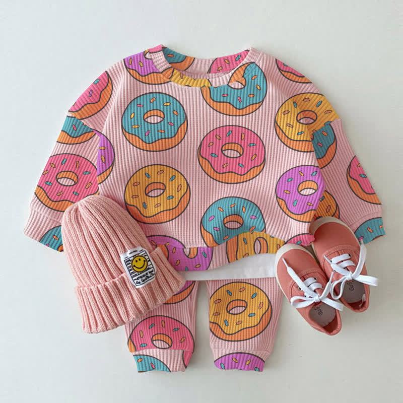Baby Pink Donut 2-piece Set  - Pink - 3-5T - image 1