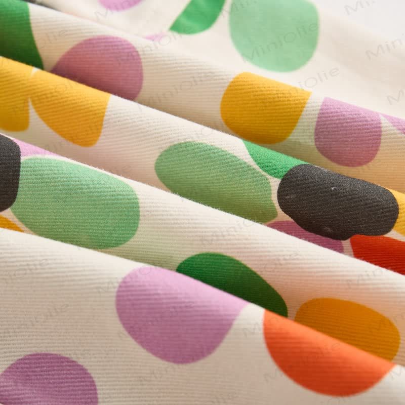 Baby Colorful Floral Beige Overalls - image 6