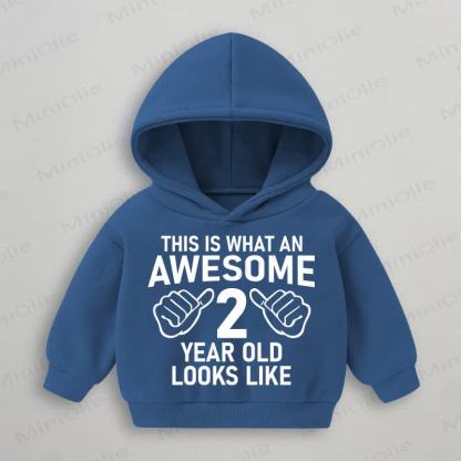 THIS IS WHAT AN AWESOME 1/2 YEAR OLD LOOKS LIKE Baby Blue Sweatshirt - image 2