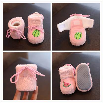 Baby Fruit Fleece Lined Booties - image 5