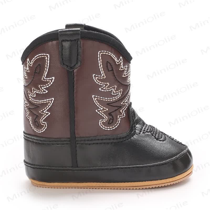 Baby Leaves Embroidered Soft Boots - image 7