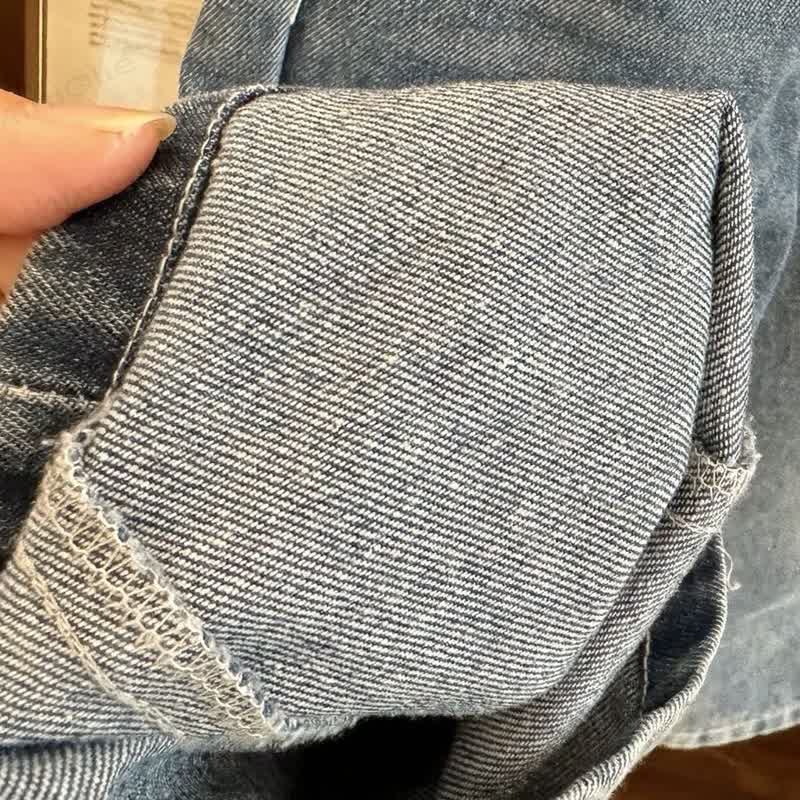 Baby Toddler Girl Lace Denim Loose Pants - image 5