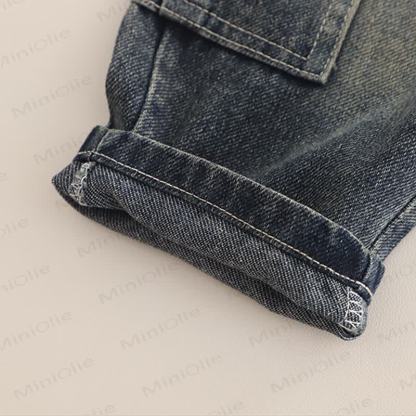 Baby Toddler Boy Denim 2-piece Set - image 17