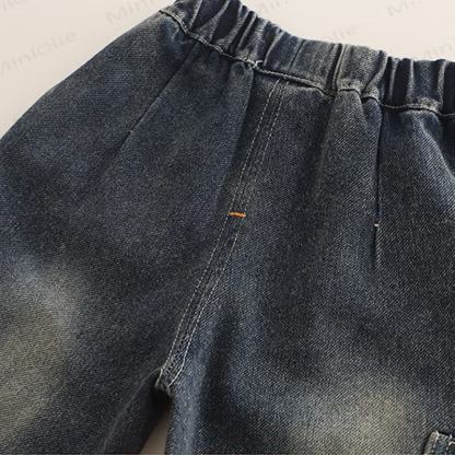 Baby Toddler Boy Denim 2-piece Set - image 13