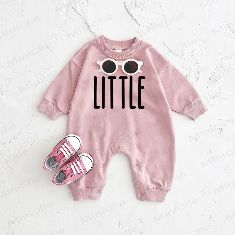 BIG/LITTLE Baby Pink Romper - Little - 2-3T - image 2