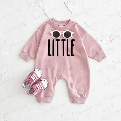 BIG/LITTLE Baby Pink Romper - Little - 2-3T - image 2