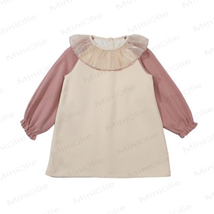 Toddler Girl Bunny Raglan Dress - image 3