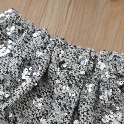 Toddler Girl Bow Knit Cardigan & Sequins Skirt - image 13