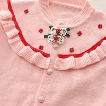 Toddler Girl Flower Sweet Bow Dress - image 5