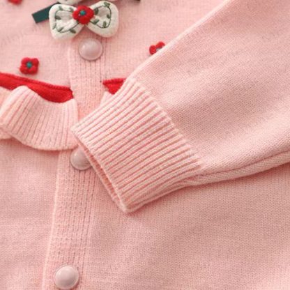 Toddler Girl Flower Sweet Bow Dress - image 8