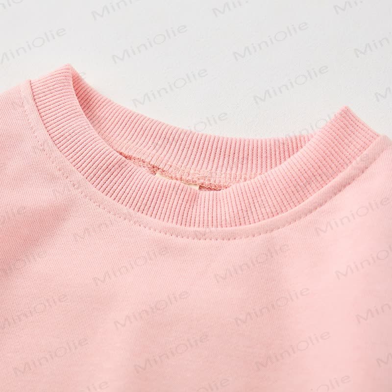 AIN'T NO GIGI LIKE THE ONE I GOT Baby Girl Heart Pink Sweatshirt - image 5