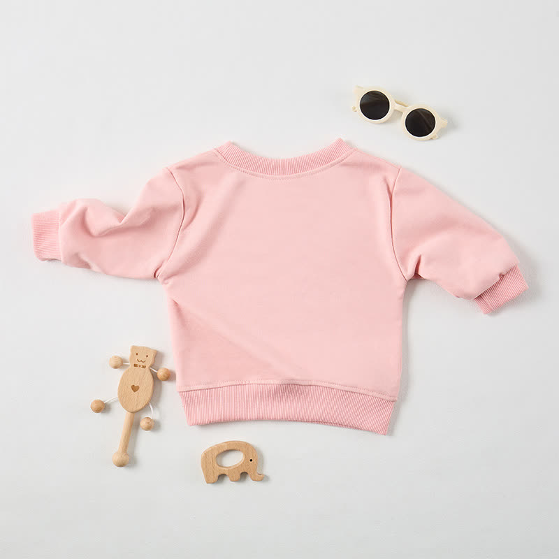 PICKLEBALL Baby Girl Pink Sweatshirt - image 3