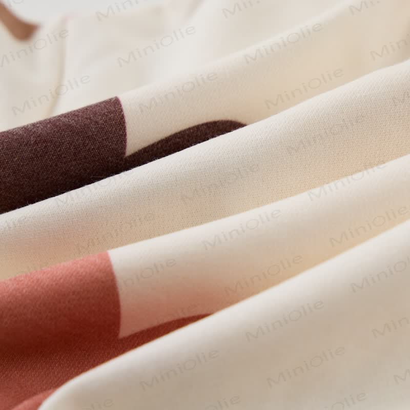  Baby Toddler Beige Love Lapel 2-piece Set - image 3