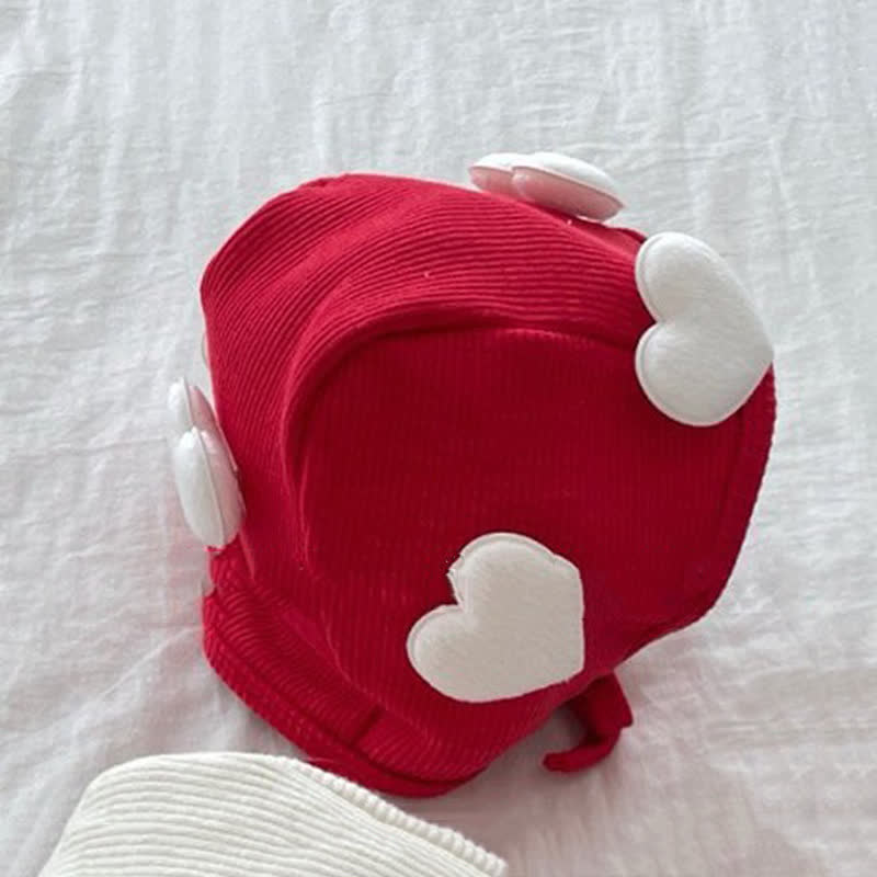 Baby Love/Stripe/Dot 2-piece Set - Red Hat - 18-24M - image 5