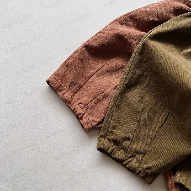 Baby Toddler Solid Color Loose Pants - image 7